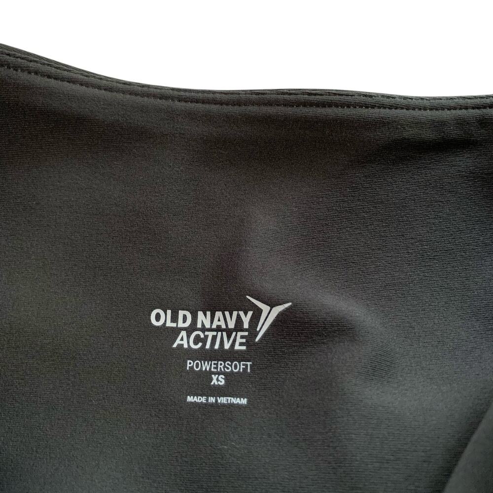 Old Navy Active Powersoft Joggers Pull On Green Gray Pockets High Rise Womens XS - Picture 4 of 6